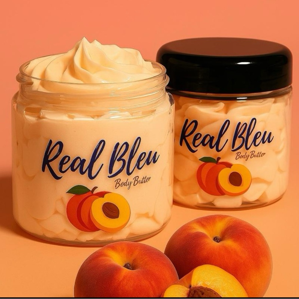 Freshly Picked Peaches Whipped Body Butter  4oz  Hydrating, Summer Glow